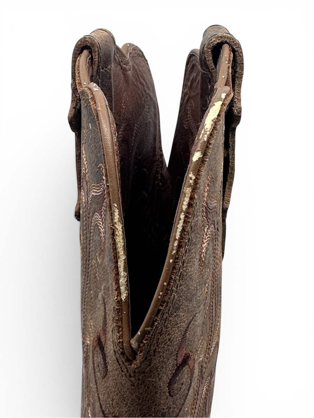 Justin Boots McKayla 8.5 D Leather Cowboy Western Single Boot Left Amputee L2561 - Picture 5 of 7